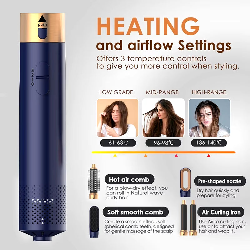 Revolutionary HairClub™ Airwrap Pro: The Ultimate Styling Tool for Effortless Elegance